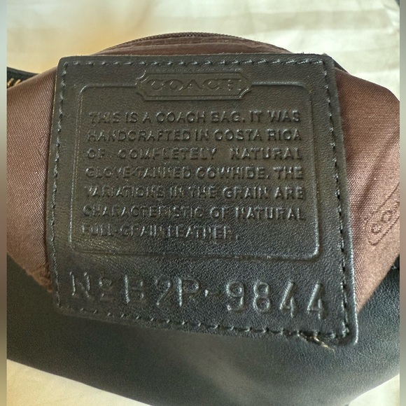 Coach - Vintage Demi 9844 Baguette Swingbag Mini Legacy Handbag - Picture 4 of 8